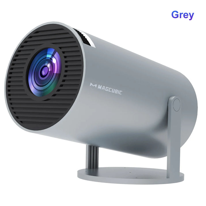 18/10/25Projector Android 11 4K 1280*720P HY300 Pro + Dual Wifi 290ANSI 180°Flexible BT5.0 Cinema Outdoor Portable Projector