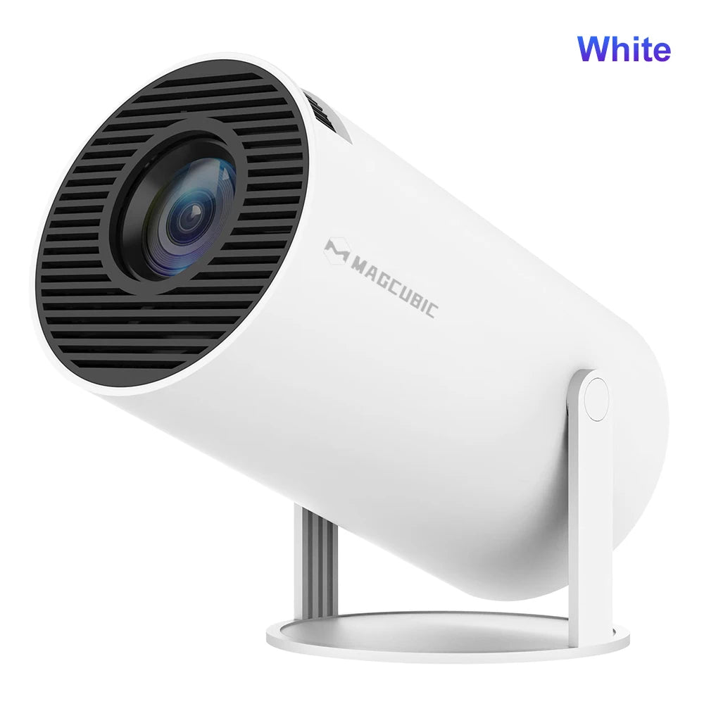 18/10/25Projector Android 11 4K 1280*720P HY300 Pro + Dual Wifi 290ANSI 180°Flexible BT5.0 Cinema Outdoor Portable Projector